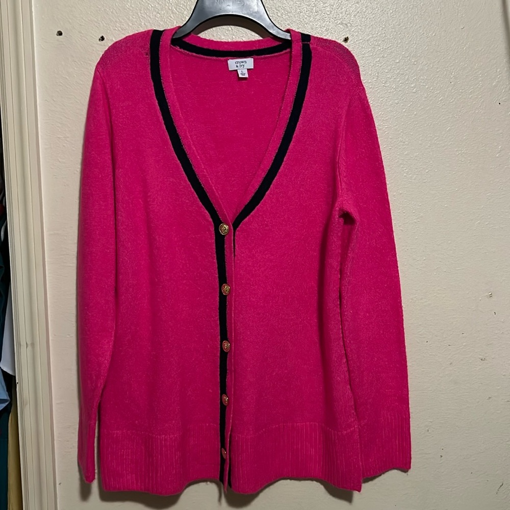 👑 Crown & Ivy Preppy Cardigan 👑
